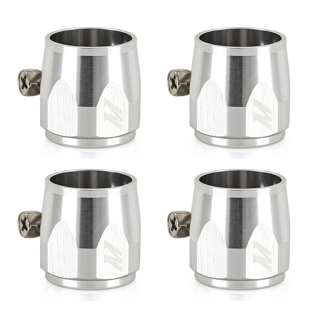My-様 Mishimoto for -4AN Hex Hose Finisher Clamp Set, Silver | eBay